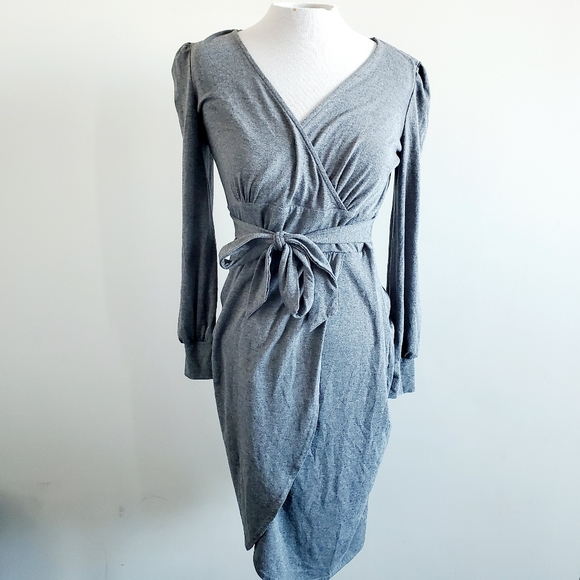 DOROTHY PERKINS tie waist wrap dress - Picture 2 of 8